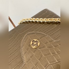 Высококачественная кожа N81215 с золотистым блеском и рельефным у