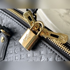 Высококачественная подделка M22595 черного цвета. Сумка Speedy 20