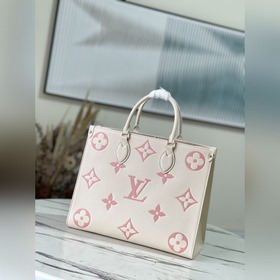 Высококачественная сумка OnTheGo среднего размера M45595 кремовог