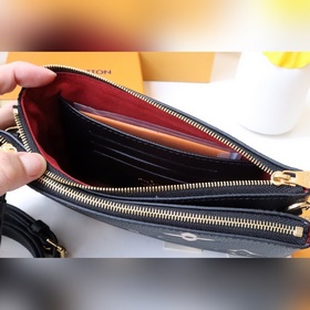 Тиснение 0 Сумка DOUBLE ZIP POCHETTE Эта сумка Double Zip Pochett