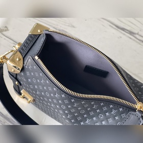 Высококачественная оригинальная сумка M46358 из черной кожи. Диза