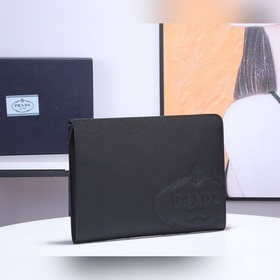 【В комплекте с оригинальной коробкой】 Кожаная сумка PRADA, новейш