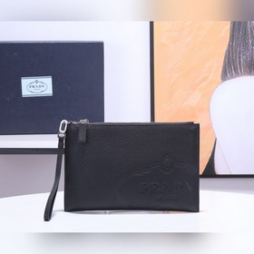PRADA 2NG033 Мужская сумка (конверт) Импортная кожа Saffiano с кр