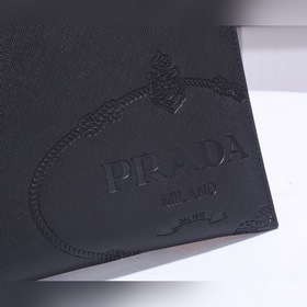 PRADA 2NG033 Мужская сумка (конверт) Импортная кожа Saffiano с кр
