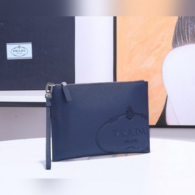 PRADA 2NG033 Мужская сумка (конверт) Импортная кожа Saffiano с кр