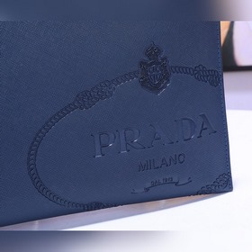 PRADA 2NG033 Мужская сумка (конверт) Импортная кожа Saffiano с кр