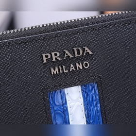 【В оригинальной коробке】 Новейшая модель мужской сумки PRADA, пре