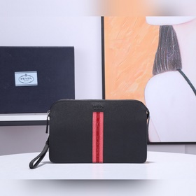 【В оригинальной коробке】 Новейшая модель мужской сумки PRADA, пре