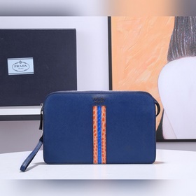 【В оригинальной коробке】 Новейшая модель мужской сумки PRADA, пре