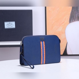 【В оригинальной коробке】 Новейшая модель мужской сумки PRADA, пре