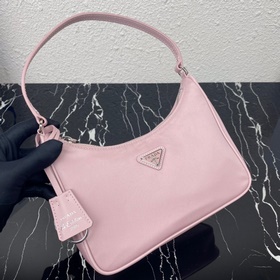 【Высококачественный оригинал】 Новейшая модная сумка Prada с плече