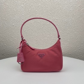 【Высококачественный оригинал】 Новейшая модная сумка Prada с плече