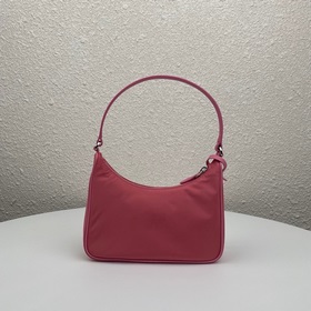 【Высококачественный оригинал】 Новейшая модная сумка Prada с плече