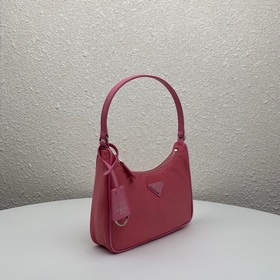 【Высококачественный оригинал】 Новейшая модная сумка Prada с плече
