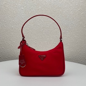 【Высококачественный оригинал】 Новейшая модная сумка Prada с плече