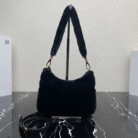 【Высококачественный оригинал】 Новая модель сумки Hobo из козьей ш