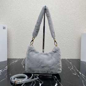 【Высококачественный оригинал】 Новая модель сумки Hobo из козьей ш
