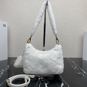 【Высококачественный оригинал】 Новая модель сумки Hobo из козьей ш