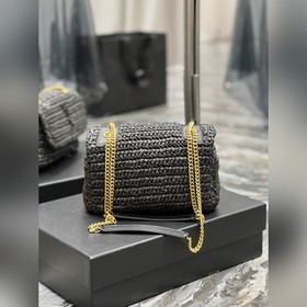 633151 Плетение Размер： 22 × 16,5 × 12 см (для справки) Ps： Сумки