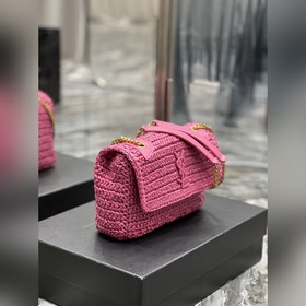 633151 Плетение Размер： 22 × 16,5 × 12 см (для справки) Ps： Сумки