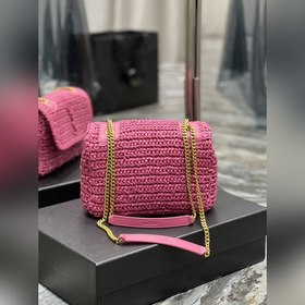 633151 Плетение Размер： 22 × 16,5 × 12 см (для справки) Ps： Сумки