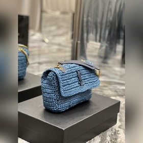 633151 Плетение Размер： 22 × 16,5 × 12 см (для справки) Ps： Сумки