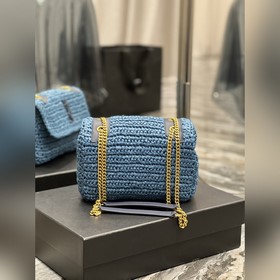 633151 Плетение Размер： 22 × 16,5 × 12 см (для справки) Ps： Сумки