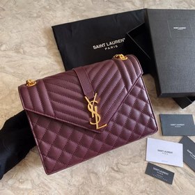 YSL Saint Laurent Новая классическая сумка-почтальон с ромбовидны