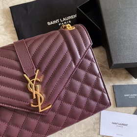 YSL Saint Laurent Новая классическая сумка-почтальон с ромбовидны