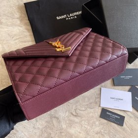 YSL Saint Laurent Новая классическая сумка-почтальон с ромбовидны