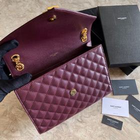 YSL Saint Laurent Новая классическая сумка-почтальон с ромбовидны