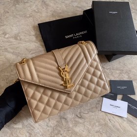 YSL Saint Laurent Новая классическая сумка-почтальон с ромбовидны
