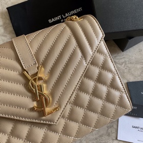 YSL Saint Laurent Новая классическая сумка-почтальон с ромбовидны