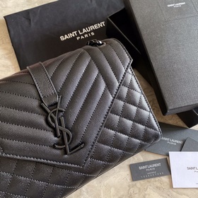 YSL Saint Laurent Новая классическая сумка-почтальон с ромбовидны
