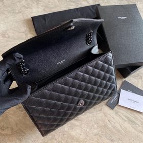 YSL Saint Laurent Новая классическая сумка-почтальон с ромбовидны