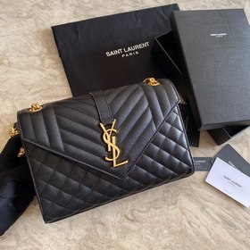 YSL Saint Laurent Новая классическая сумка-почтальон с ромбовидны