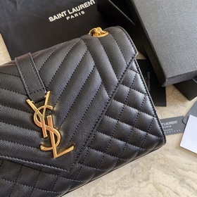 YSL Saint Laurent Новая классическая сумка-почтальон с ромбовидны