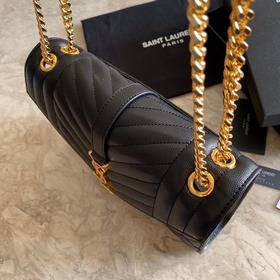 YSL Saint Laurent Новая классическая сумка-почтальон с ромбовидны