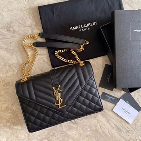 YSL Saint Laurent Новая классическая сумка-почтальон с ромбовидны