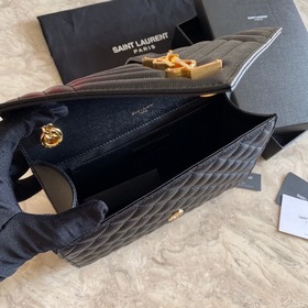 YSL Saint Laurent Новая классическая сумка-почтальон с ромбовидны
