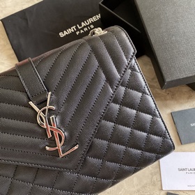 YSL Saint Laurent Новая классическая сумка-почтальон с ромбовидны