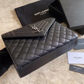 YSL Saint Laurent Новая классическая сумка-почтальон с ромбовидны