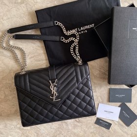 YSL Saint Laurent Новая классическая сумка-почтальон с ромбовидны