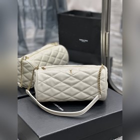 Размеры： 24 × 12 × 12 см Длина кожаного ремня и цепочки： 27 см