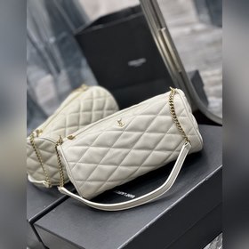 Размеры： 24 × 12 × 12 см Длина кожаного ремня и цепочки： 27 см
