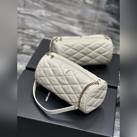 Размеры： 24 × 12 × 12 см Длина кожаного ремня и цепочки： 27 см