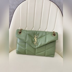 Новая модель Saint Laurent Paris. Складная сумка через плечо из с