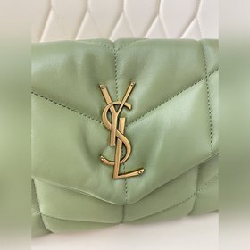Новая модель Saint Laurent Paris. Складная сумка через плечо из с