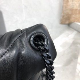29 см P720LOULOU PUFFER Сумка из стеганой кожи ягненка, изготовле