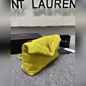 Новая модель Lou от Saint Laurent. Новая сумка из парусины с обла